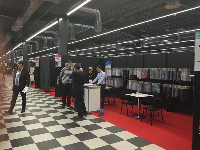 Fast Textile International 2016 fuarındayız.